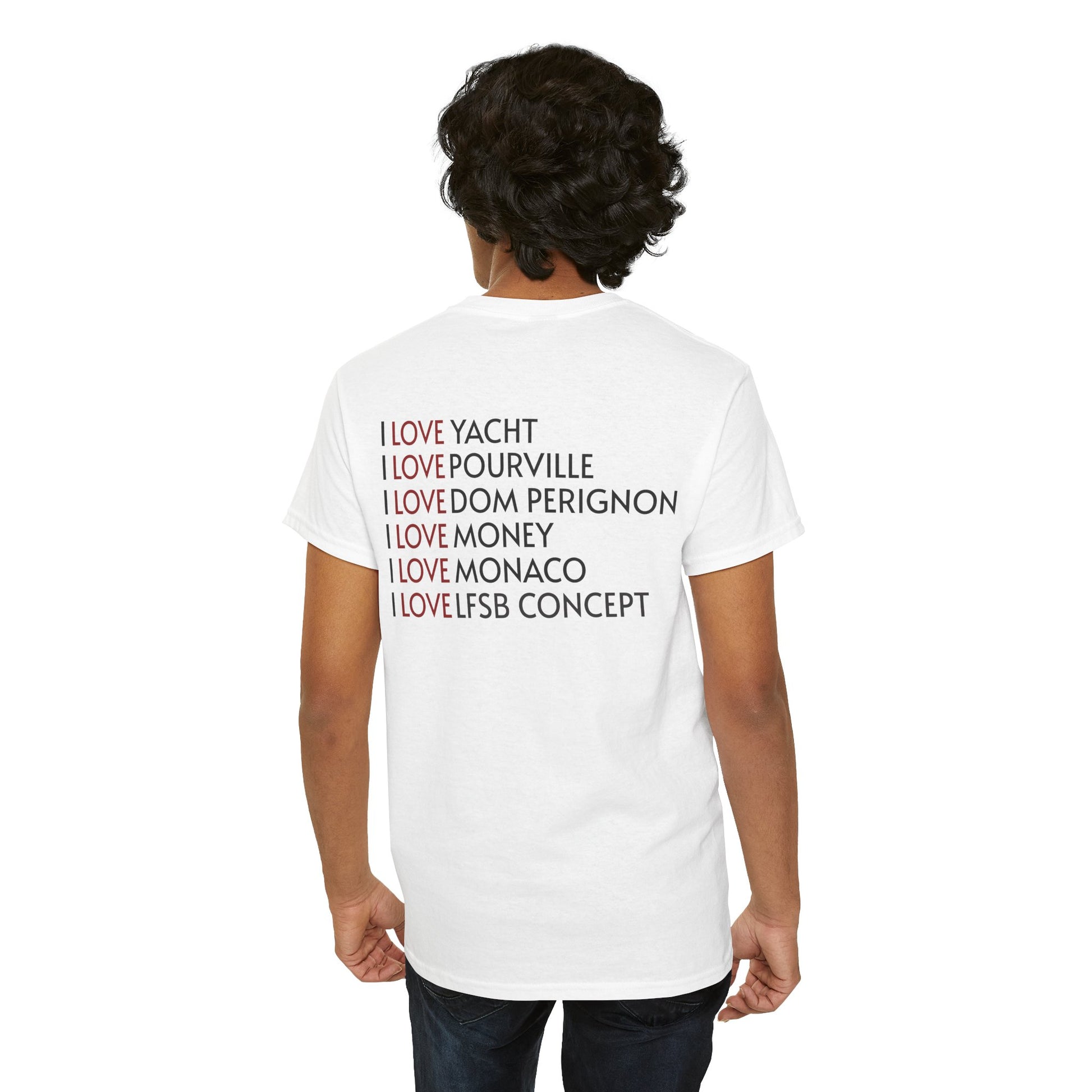 UNISEX - I LOVE - Tee-Shirt