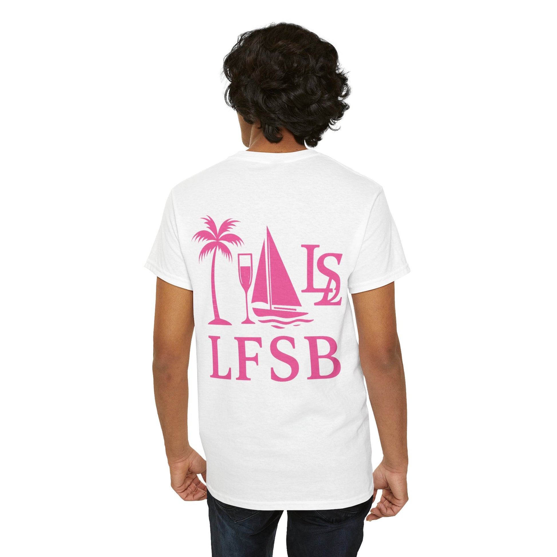 UNISEX - LFSB - Tee-Shirt rose